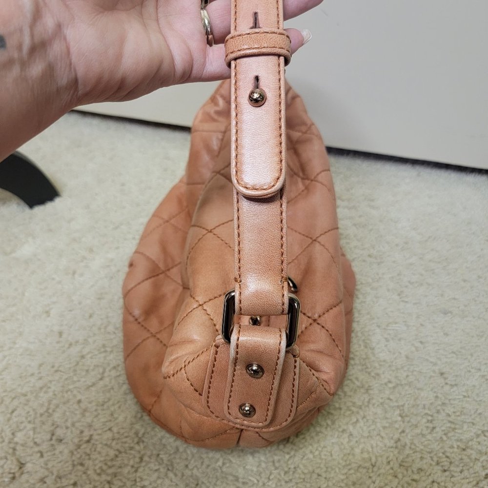 CHANEL Cloudy Bundle Quilted Burnt Orange Hobo Bag - Picture 5 of 13